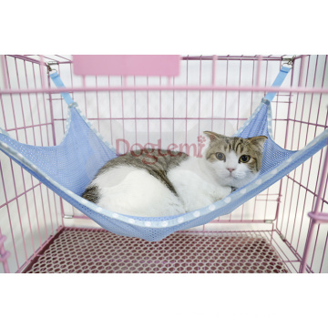 Hammock for Cat Cage Summer Under Chair Breathable Soft Air Mesh Pet Cat Hammock